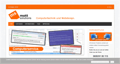 Desktop Screenshot of mott-solutions.at